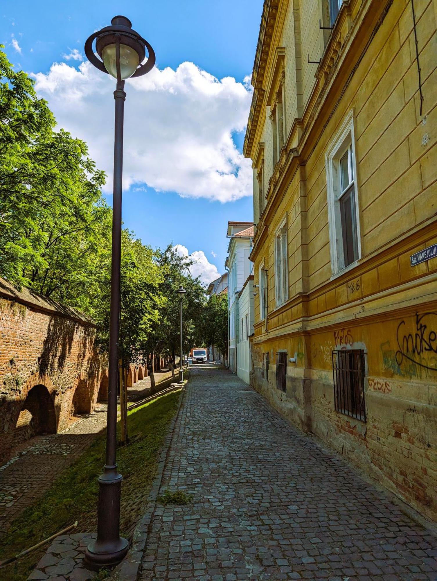 Apartment In Historic Center, Quiet Area, Ac Сибиу Экстерьер фото